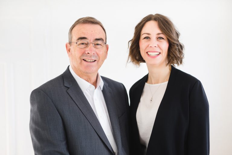 Walter Frey und seine Tochter Stephanie Frey